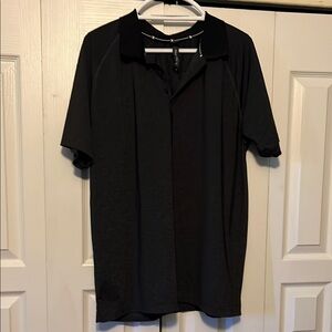 Kenneth Cole New York Black Polo Shirt